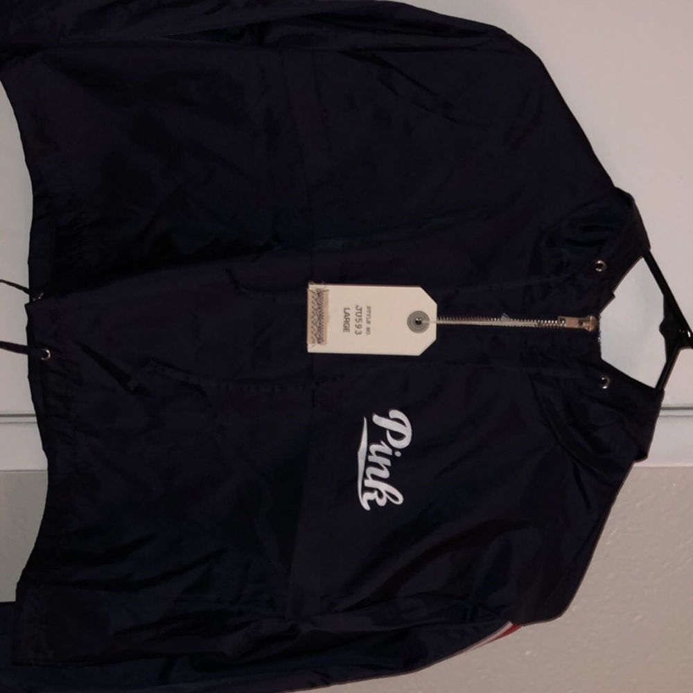 Pink windbreaker